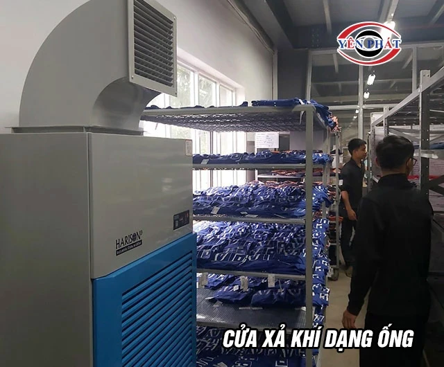 Cửa xả máy hút ẩm công nghiệp Harison HD-192PS 
