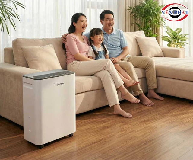 máy hút ẩm 6 lít dùng trong gia đình