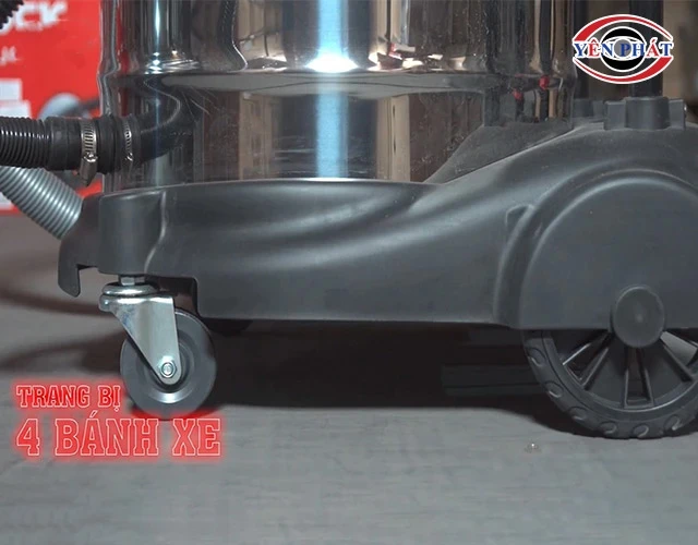 bánh xe máy hút bụi 60L