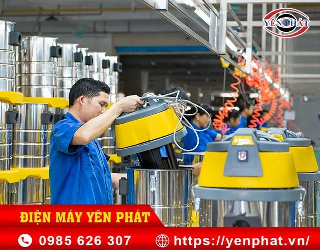 Yên Phát - Tổng kho máy hút bụi công nghiệp 60 lít chính hãng, giá tốt