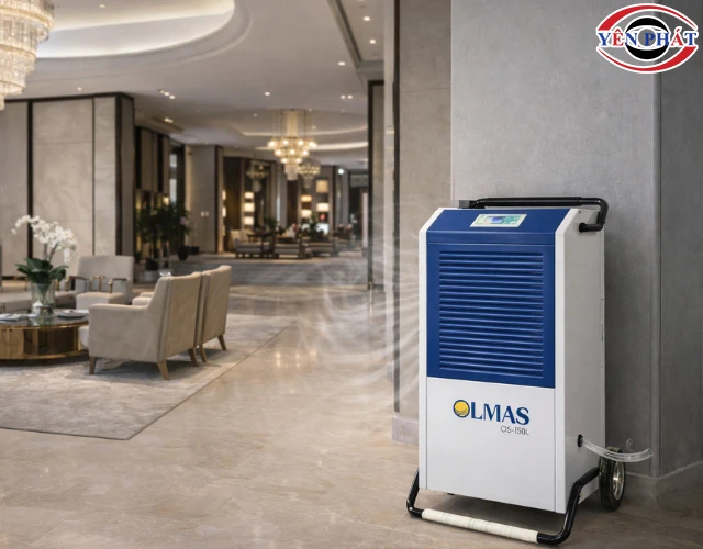 TOP 7 máy hút ẩm 150L hút nhanh, chạy bền, tiết kiệm điện