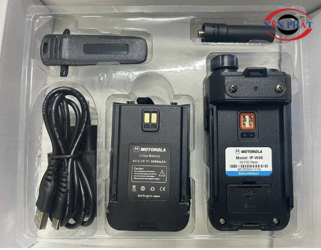 Bộ đàm Motorola 5G IP-W86 chính hãng