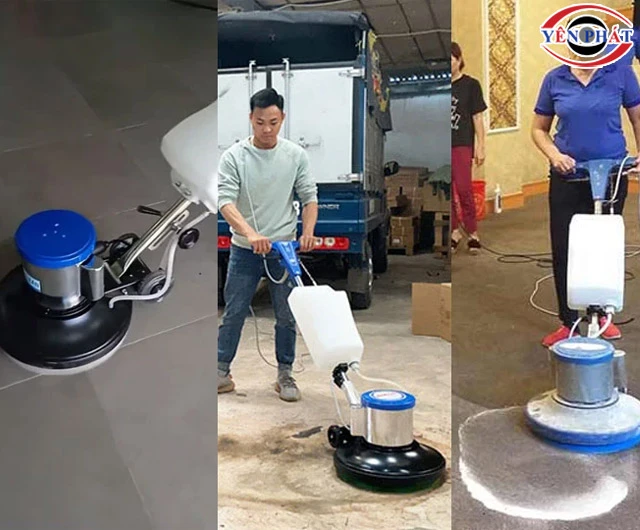 Ứng dụng máy chà sàn đơn