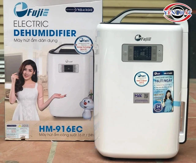 Máy hút ẩm cho phòng 30m2 FujiE HM-916EC