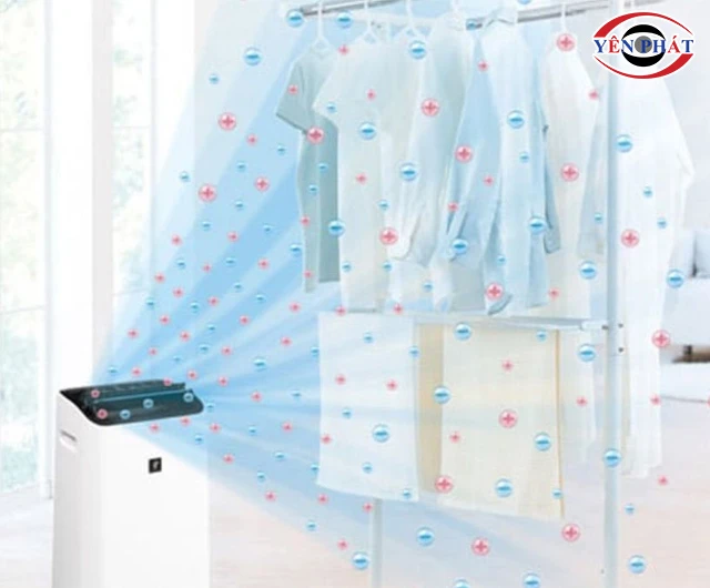 máy hút ẩm sấy quần áo diệt khuẩn