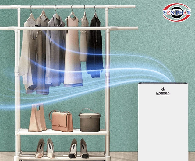 máy hút ẩm sấy quần áo khử mùi