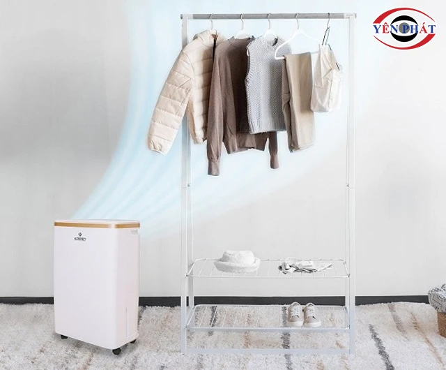 máy hút ẩm sấy quần áo làm khô nhanh