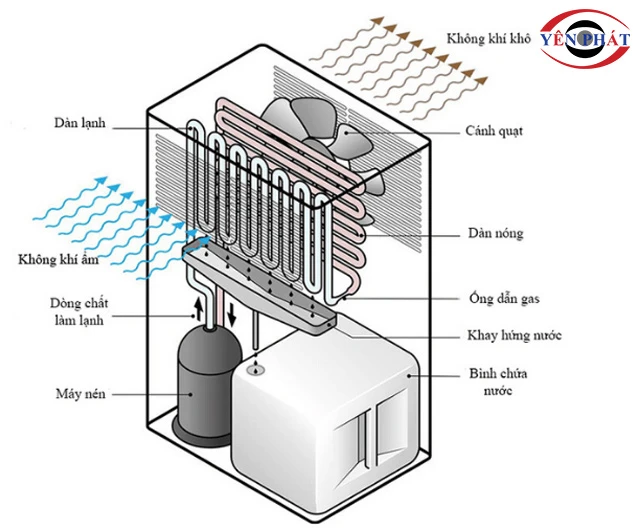 Nguyên lý máy hút ẩm không khí Beurer 
