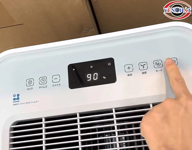thiết lập chế độ hút ẩm phù hợp