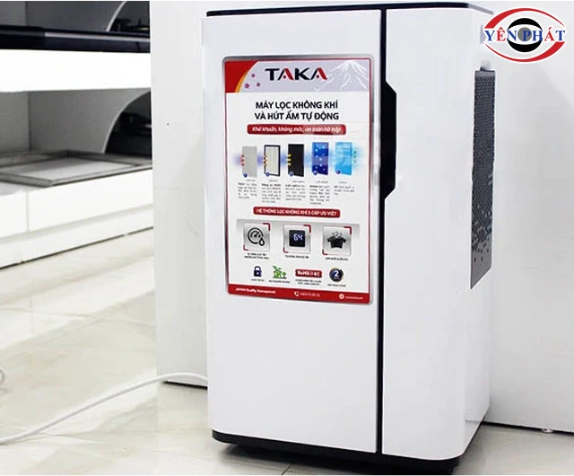 Đặt máy hút ẩm Taka xa tường