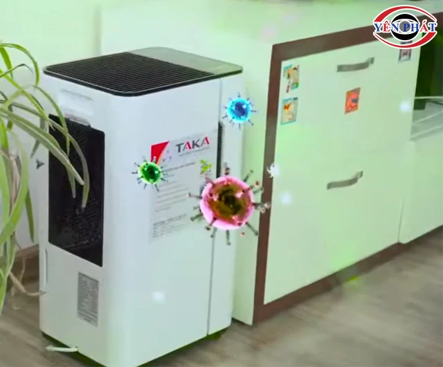 máy hút ẩm Taka lọc không khí