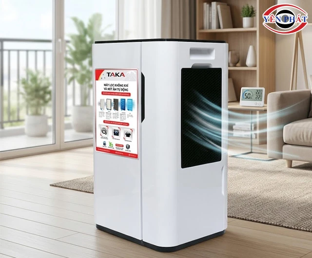 Máy hút ẩm Taka: Bền bỉ, Chính hãng, Tips chọn mua giá tốt