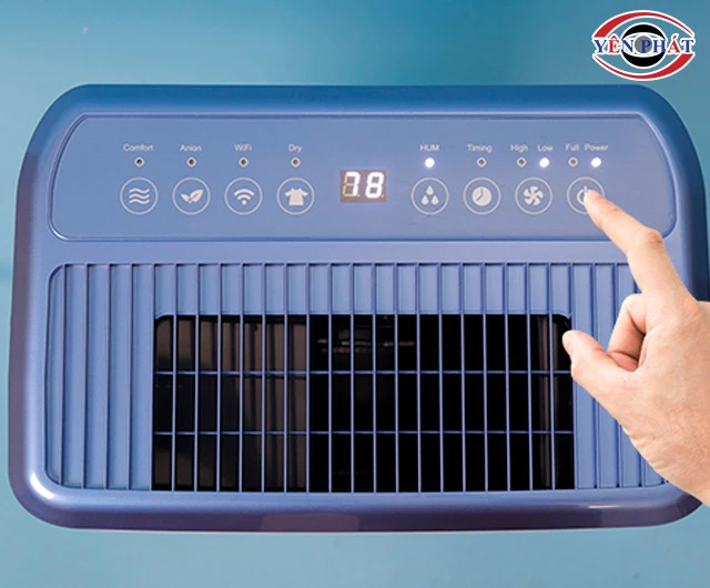 không tắt bật máy hút ẩm Kosmen liên tục