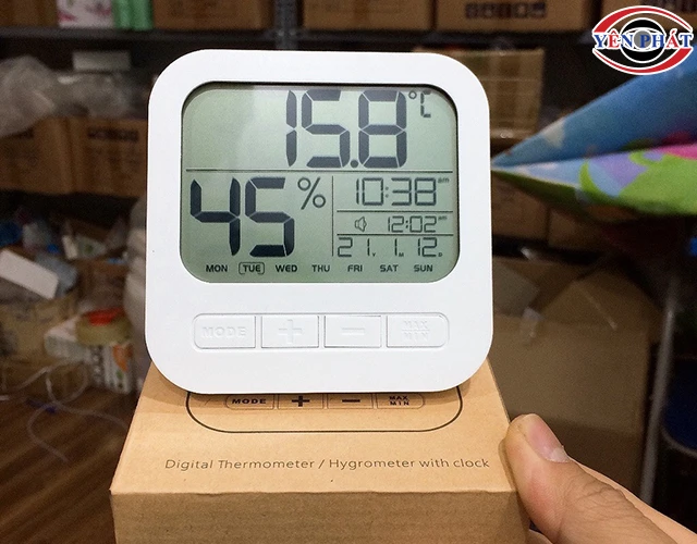 sử dụng nhiệt ẩm kế