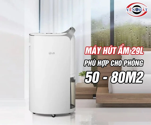 máy hút ẩm 29 lít