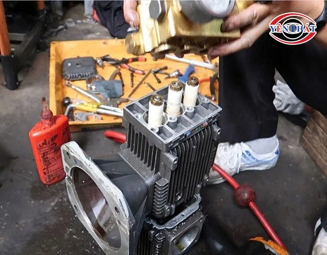 Đầu Bơm Máy Rửa Xe Bị Quá Nhiệt