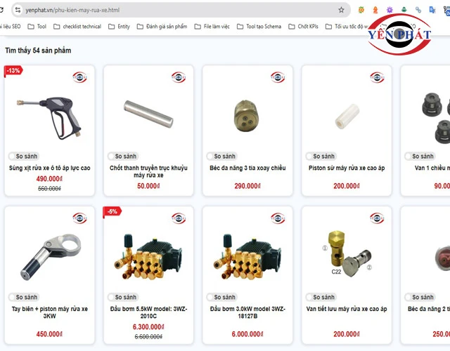 Địa Chỉ Mua Linh Kiện Và Sửa Máy Rửa Xe Cao Áp Uy Tín