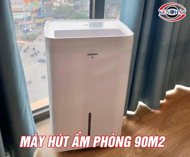 TOP 11+ máy hút ẩm phòng 90m2: Hút nhanh - Giá tốt - Đáng đầu tư