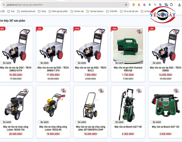Máy rửa xe tại Quảng Ngãi giá tốt nhất