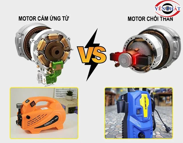 động cơ máy rửa xe mini