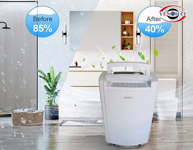 Máy hút ẩm 23L giữ không gian khô ráo