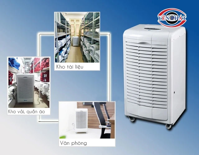 Địa chỉ phân phối máy hút ẩm phòng 120m2 đáng tin cậy