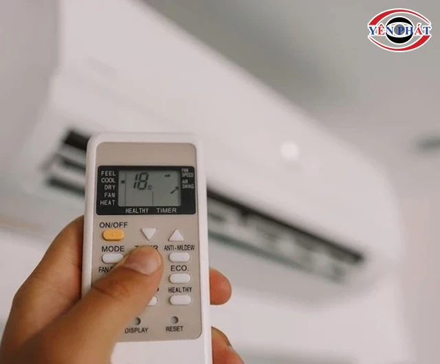 Nhiệt độ phòng quá thấp khiến máy hút ẩm bị lỗi P1