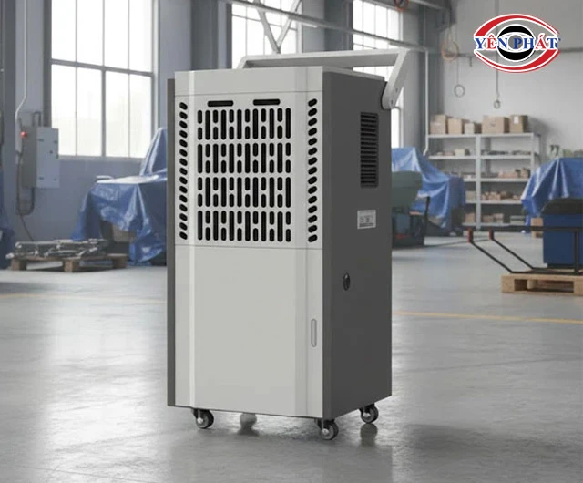 Máy hút ẩm công nghiệp 100L mạnh mẽ