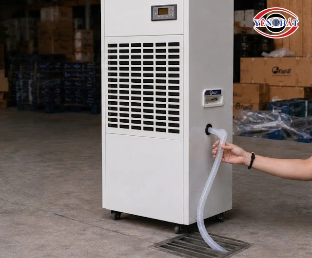 ống xả nước máy hút ẩm công nghiệp