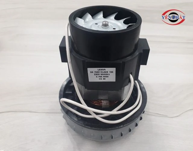 Một tầng cánh quạt ly tâm cho áp suất hút từ 12.000 đến 16.000 Pa