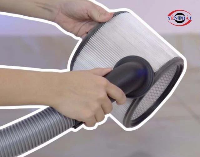 vệ sinh bộ lọc để không bị bít, sức cản không khí tăng vọt