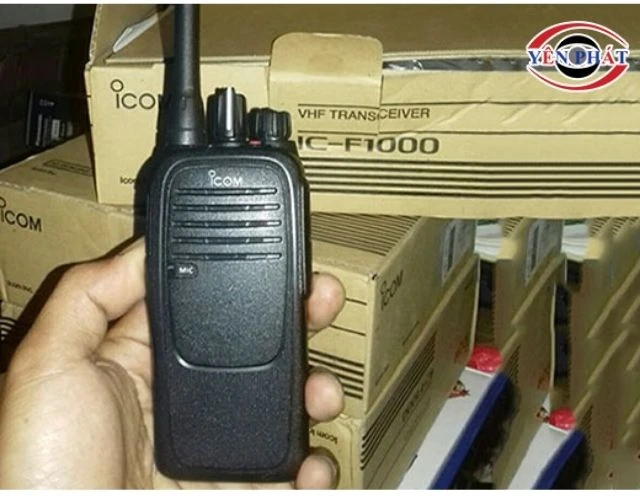 Bộ đàm Icom khuếch đại âm thanh to