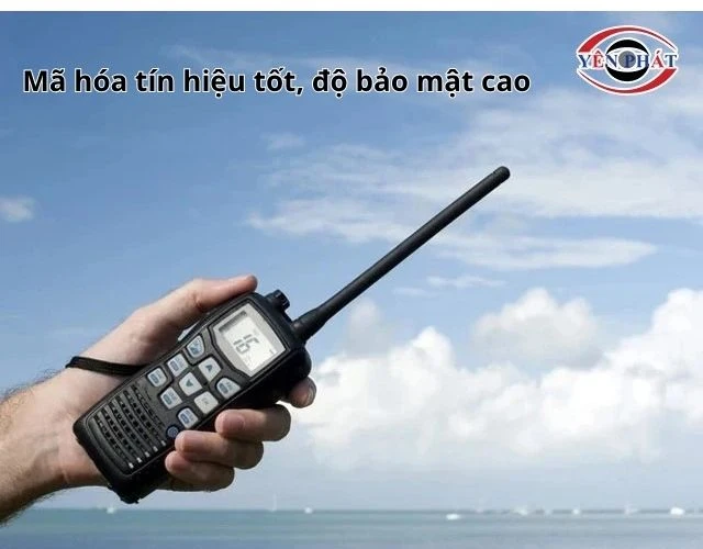Bộ đàm Icom mã hóa tín hiệu tốt
