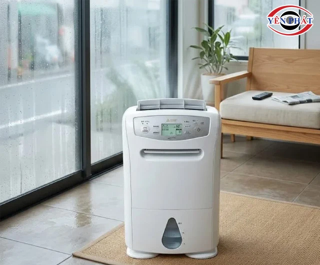 Máy hút ẩm duy trì không gian khô thoáng