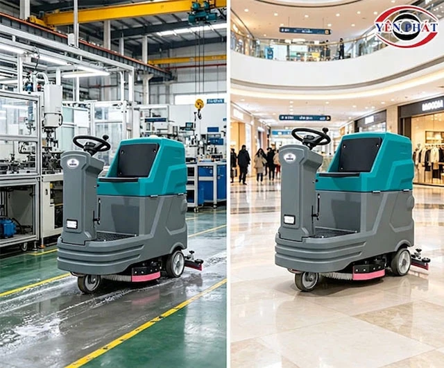 Ứng dụng máy chà sàn Kumisai KMS 85B