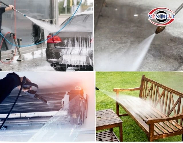 Ứng dụng máy rửa xe cao áp DQC - TECH 20M32-5.5T4