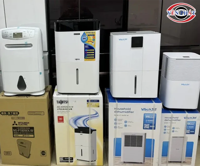 máy hút ẩm chạy block đa dạng