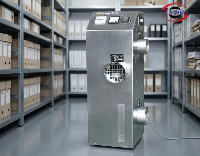 Máy hút ẩm rotor cho kho lạnh FujiE HM-WKM-200PL