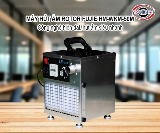 Máy hút ẩm Rotor kho lạnh FujiE HM-WKM-50M