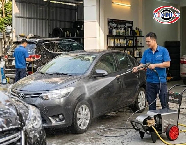 Ứng dụng của Máy rửa xe cao áp DQC - TECH 20M26