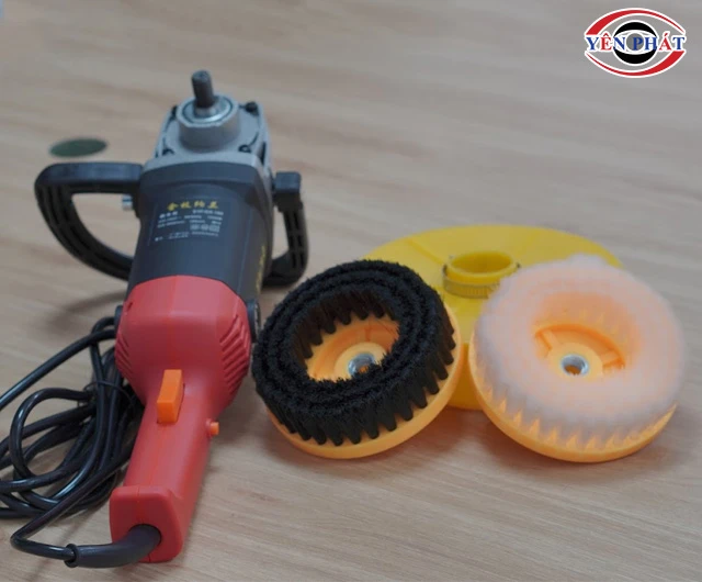 Lắp phụ kiện máy chà sàn mini Kumisai KMS 1500 phù hợp