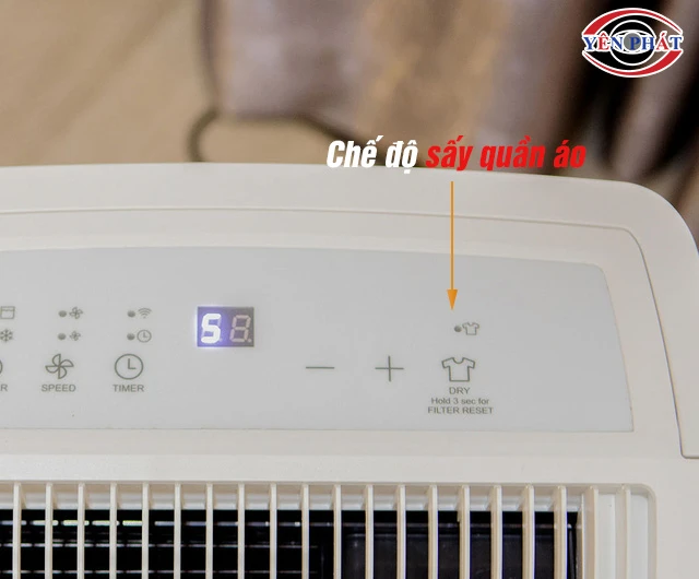 Chế độ sấy quần áo