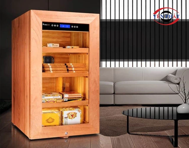 Tủ xì gà gỗ tuyết tùng