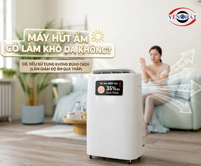 Máy hút ẩm có làm khô da không? Dùng thế nào cho đúng?