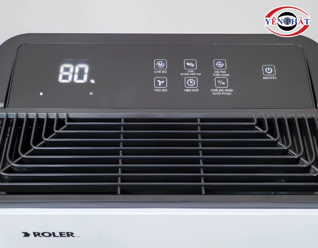 Các chức năng trên máy hút ẩm Roler RD-1113