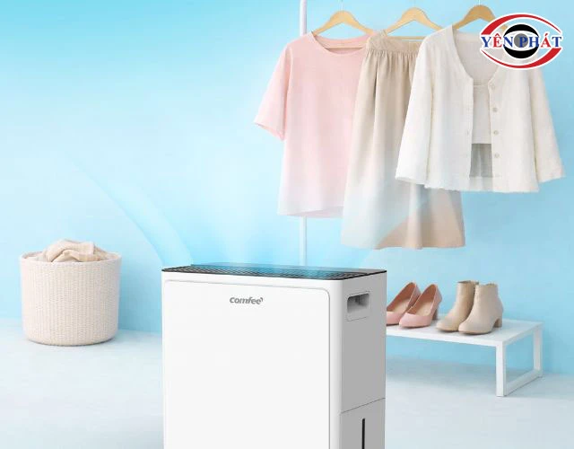máy hút ẩm Comfee sấy quần áo