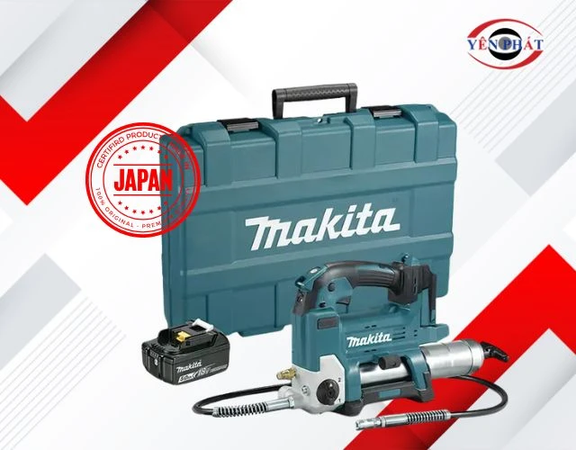 Máy bơm mỡ Makita là sản phẩm đạt tiêu chuẩn Nhật Bản khắt khe