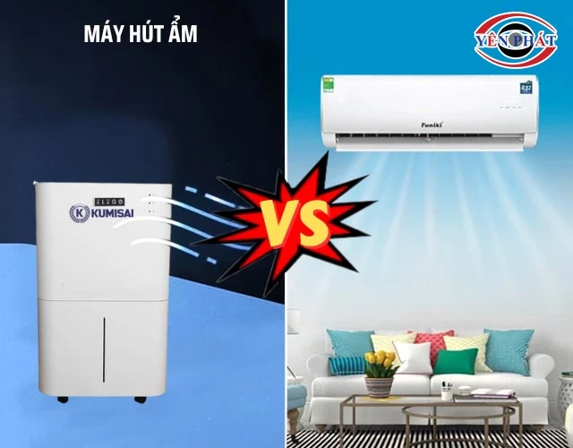 So sánh máy hút ẩm & điều hòa