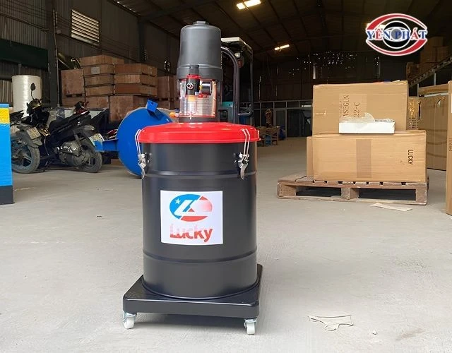 Máy bơm mỡ khí nén Lucky Sun 40 lít cỡ đại