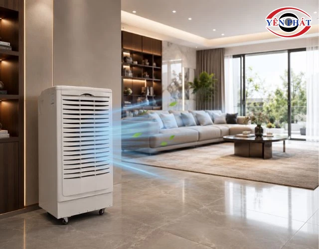 Điểm sáng máy hút ẩm 90 lít
